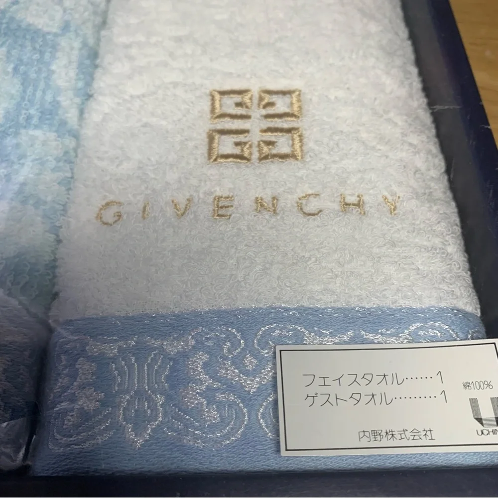 Givenchy Elegant Sky and Snow Towel Duo